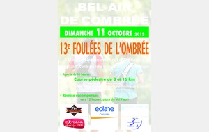 Course nature Foulées de l'Ombrée