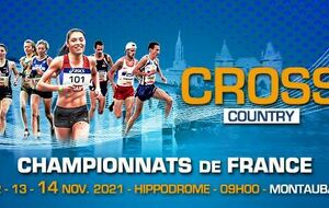 CHAMPIONNAT DE FRANCE DE CROSS-COUNTRY  (les résultats)