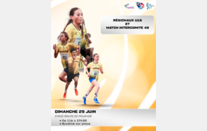 Championnats régionaux U16 & Match Intercomité