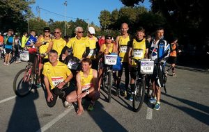 28/09/2014 MILLAU 100 bornards, marathoniens et accompagnateurs