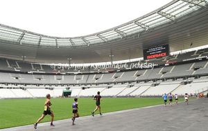 France de semi-marathon au stade de France