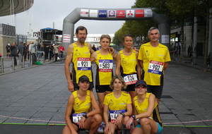 France de semi-marathon au stade de France