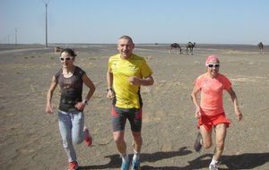 André Raballand au Marathon des Sables