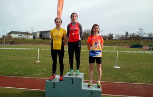 régionaux de lancers longs - 2ème cadette au javelot
