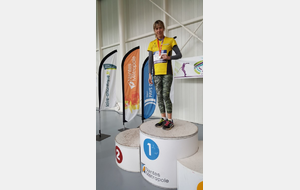 Géraldine championne de France 
1 500m - Salle / 50F | F