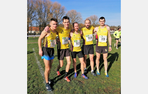 Equipe Cross Court Pré France 2019