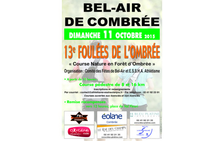 Course nature Foulées de l'Ombrée